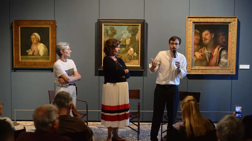 I tre dipinti de il Giogione esposti alle Gallerie dell'Accademia