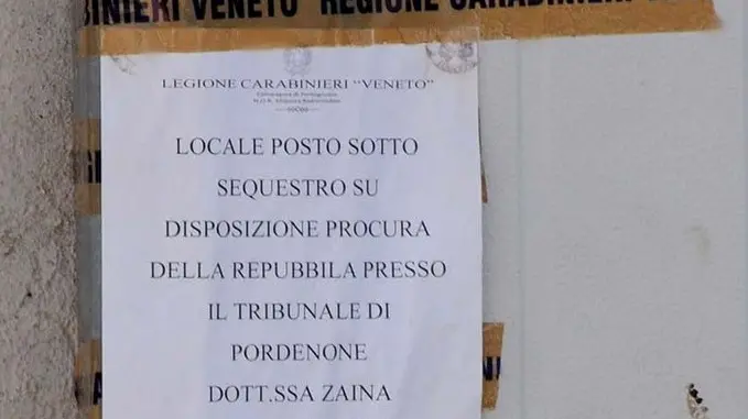 L'ordine di sequestro del capannone di Giussago disposto dalla Procura