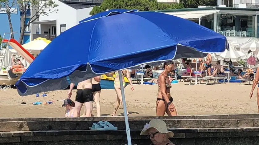 Qui sopra un posto improvvisato in primissima fila