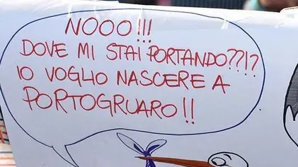 DE POLO - DINO TOMMASELLA - PORTOGRUARO - MANIFESTAZIONE DIFESA OSPEDALE