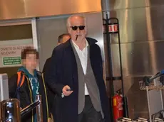 Italian actor Toni Servillo is seen at Marco Polo Airport in Venice, northern Italy, upon his arrival in Italy, 04 March 2014. Toni Servillo said Tuesday he was bringing back to Italy "great emotion, great joy, great happiness" after Paolo Sorrentino's ''The Great Beauty'' won the best foreign film Oscar. The Great Beauty is a jaundiced view of decadent, spicy but jaded high jinks in Italy's capital through the eyes of a culture critic played by acclaimed actor Toni Servillo, a veteran of five Sorrentino movies. ANSA/ANDREA MEROLA