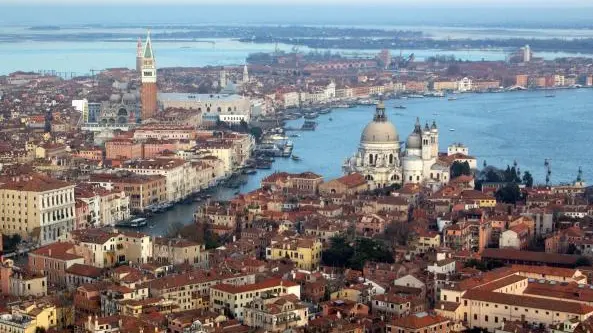 Una veduta di Venezia