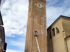 COLUCCI - DINO TOMMASELLA - PORTOGRUARO - LAVORI SUL CAMPANILE