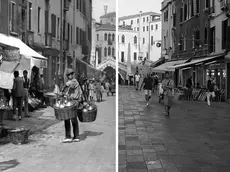 Com'era e com'è: San Leonardo, nella locandina della mostra "Visioni veneziane"