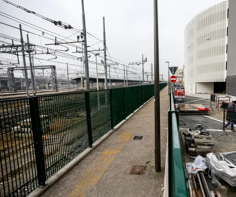 Foto Agenzia Candussi / Chiarin / Mestre via Ca' Marcello / MESTRE SOPRALLUOGO CANTIERE LEONARDO ROYAL HOTEL.