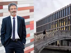 Il presidente della Fondazione Venezia e la vecchia sede, venduta all'Università Ca' Foscari