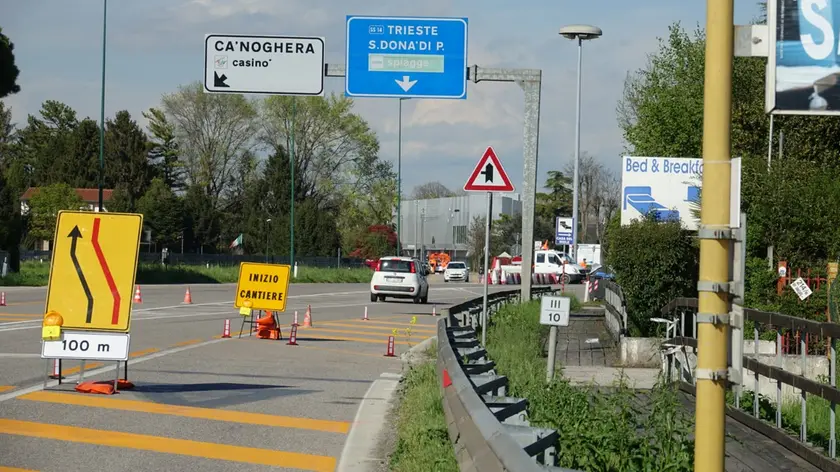 I cantieri avviati sulla Triestina
