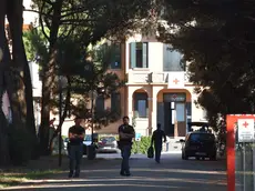 Polizia al centro della Croce Rossa a Jesolo