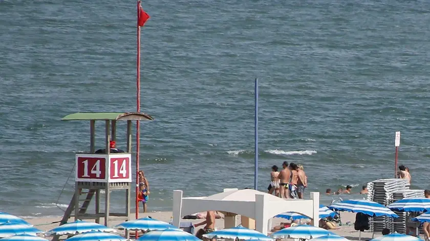 Spiagge Sottomarina.Mestre, 14/06/2020.Foto A. Gilardi/Ag. Lorenzo Pòrcile