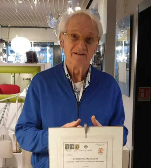 Attilio Favaretto, del negozio di interni