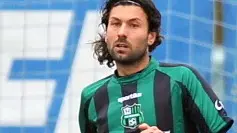 MODENA, ITALY - JANUARY 29: Marco Piccioni of US Sassuolo Calcio competes during the Serie B match between US Sassuolo Calcio and Calcio Portogruaro Summaga at Alberto Braglia Stadium on January 29, 2011 in Modena, Italy. (Photo by Roberto Serra/Getty Images)