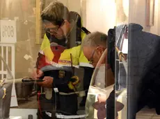 L'ispezione dei vigili nell'osteria Da Luca
