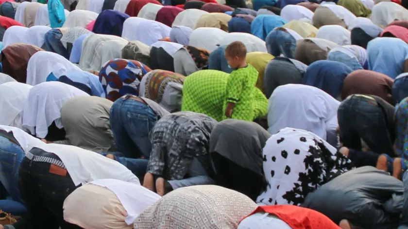 Foto Agenzia Candussi/ Mion/ Mestre, parco San Giuliano/ Festa per la fine del Ramadan