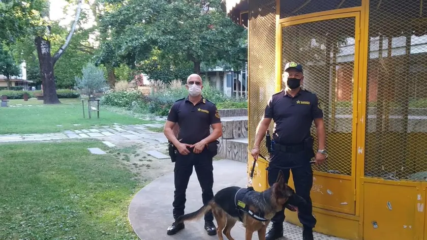 I Rangers che hanno assicurato la sorveglianza: ora ci sarà anche l’ufficio della Polizia locale