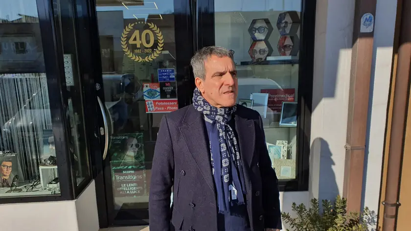 Luciano Donadio dopo la scarcerazione