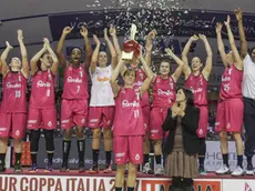 Foto Agenzia Candussi/Cruccu/ Mestre, Taliercio/ Finale coppa Italia basket femminile Schio VS Lucca