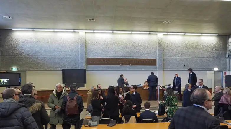 Fotoagenzia Candussi / Furlan / Aula Bunker Via delle messi , Mestre / Processo mafia Eraclea, nella foto