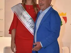 COLUCCI - DINO TOMMASELLA - JESOLO -CONF. STAMPA MISS ITALIA 2017 - ARLANCH ALICE RACHELE CON VALERIO ZOGGIA