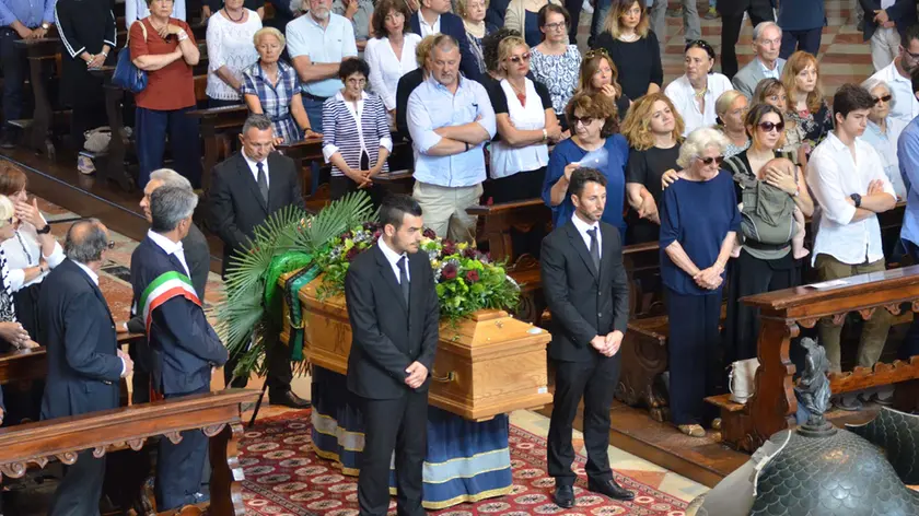 Interpress/GF.Tagliapietra Venezia. 06.06.2018.- san Giovanni e Paolo. Funerali di Pietro Bortoluzzi.