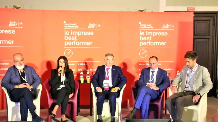 Da sinistra Federico Rorato, Nicoletta Milani, Liborio Galante, Alberto Granzotto e Carlo Korcz