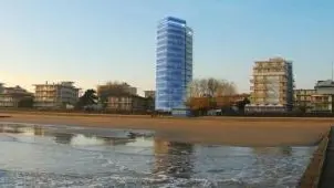 Come sarà la torre di piazza Marina al termine dei lavori