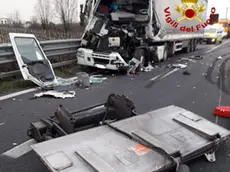 Un incidente lungo l'autostrada